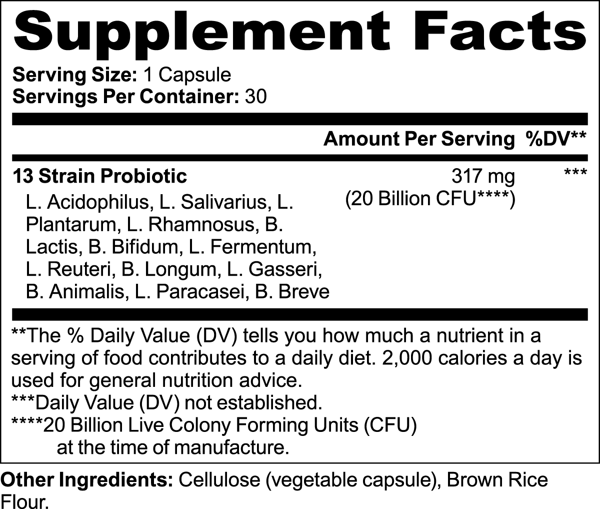 Daily Probiotic 20B